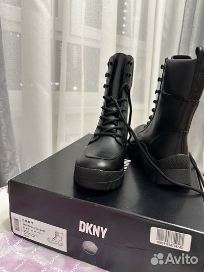 Сапоги dkny кожа оригинал