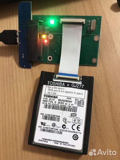 HDD Toshiba 1724 MK6008GAH