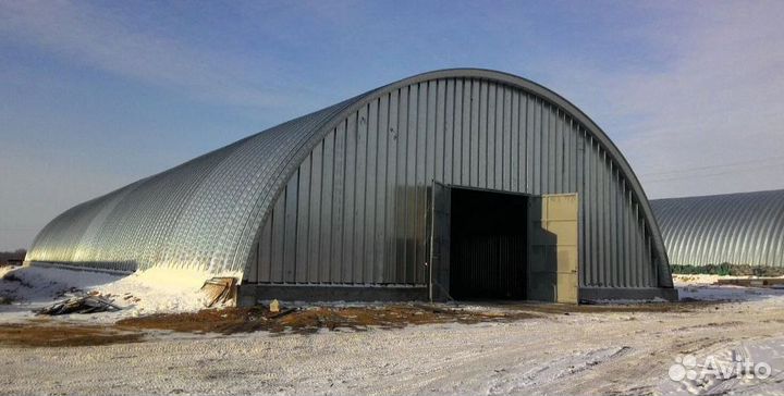 Теплый ангар под ключ