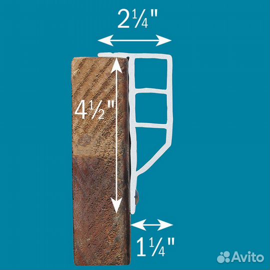 Привальный брус из пвх Dock Edge Standart Heavy Du