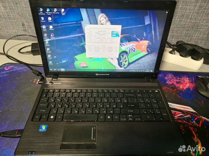 Ноутбук packard bell easynote tk85