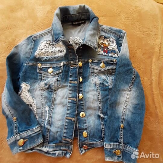 Ветровка и джинсовка на девочку