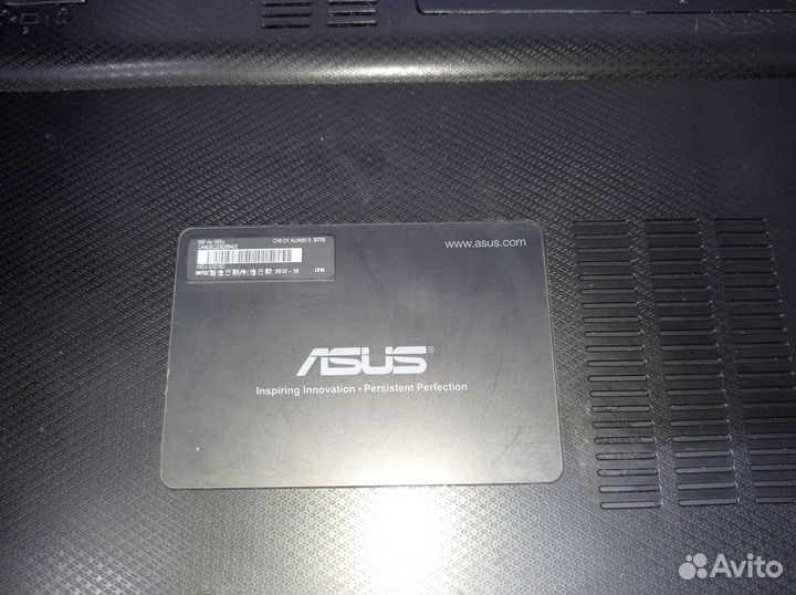 Ноутбук asus X55U