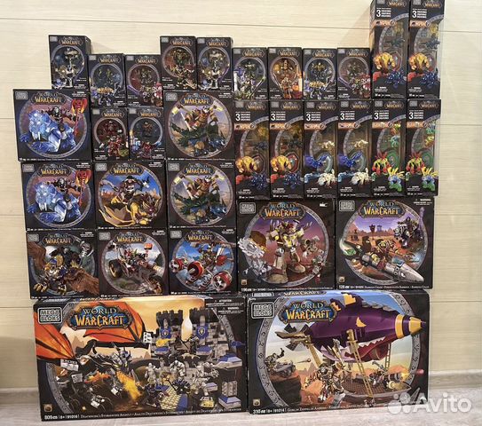 Коллекция Mega Bloks World of Warcraft Конструктор