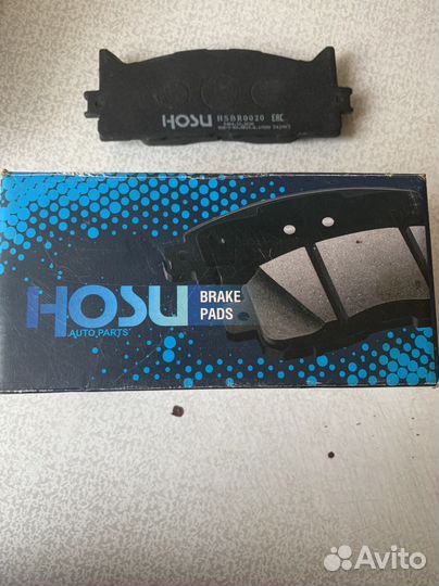 Передние тормозные колодки на toyota camry