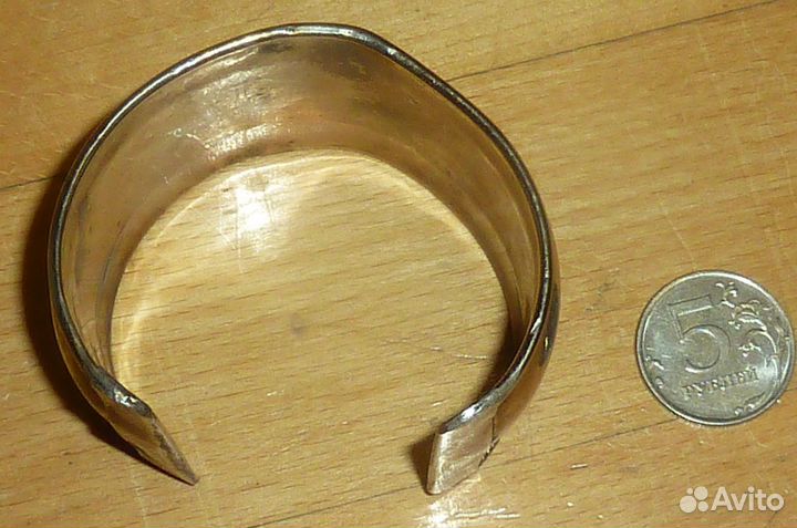 Металлический браслет Ширина 4.8 см