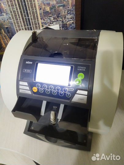 Счетчик банкнот SBM SB-2000 USD/EUR/RUB+Fitness
