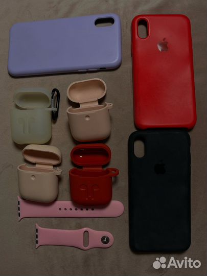 Чехол на iPhone, Airpods, ремешок apple watch