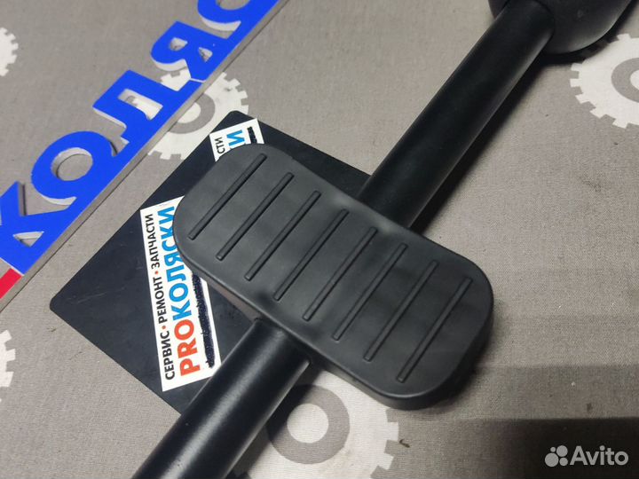 Задняя ось в сборе с амортизаторами коляска Бабало