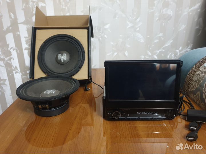 Магнитола pioneer на android с выдвижным экраном