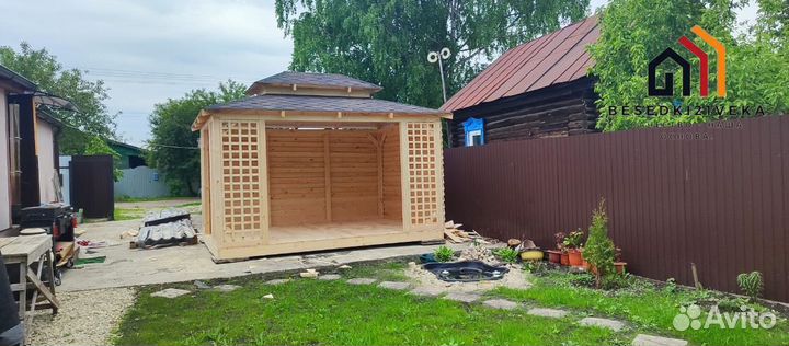 Беседка для дачи