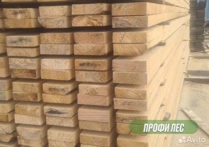 Доска обрезная 1 и 2 сорт