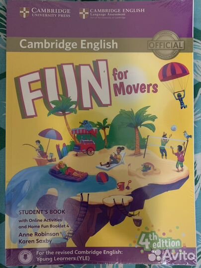 Fun for movers 4th edition with home fun booklet 4