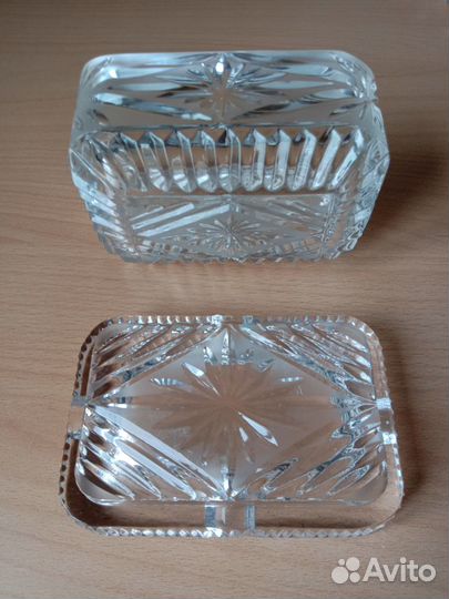 Хрустальные пепельницы, Хрустальная шкатулка СССР