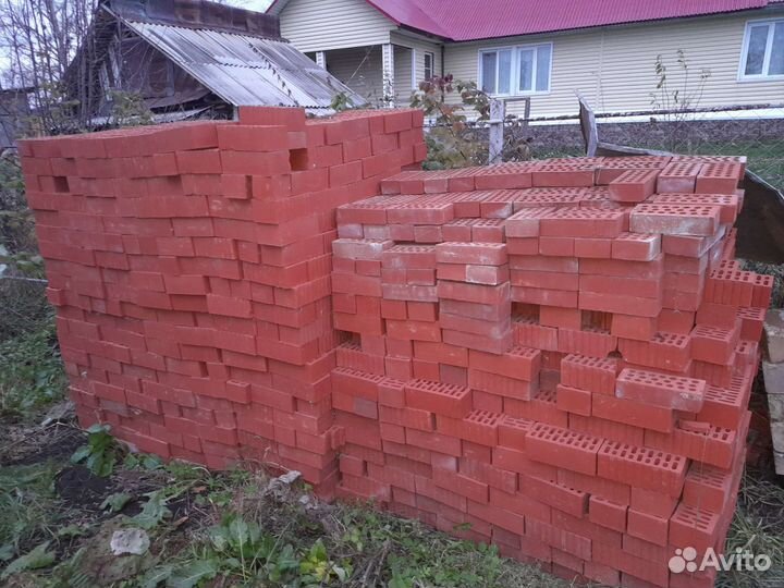 Кирпич красный облицовочный