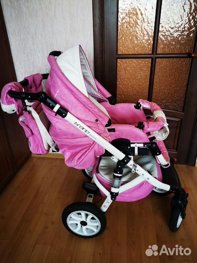 Коляска 3 в 1 Riko brano ecco