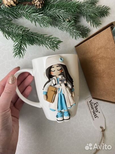 Кружка с декором по фото