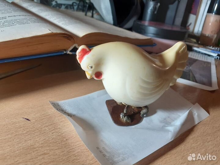 Игрушки СССР подзорная, курочка,компас