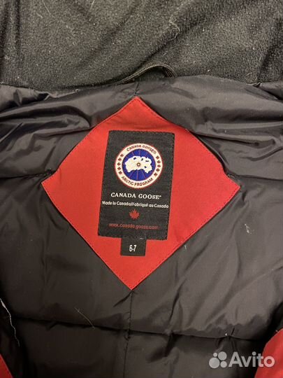 Canada Goose комбинезон оригинал 6-7 лет