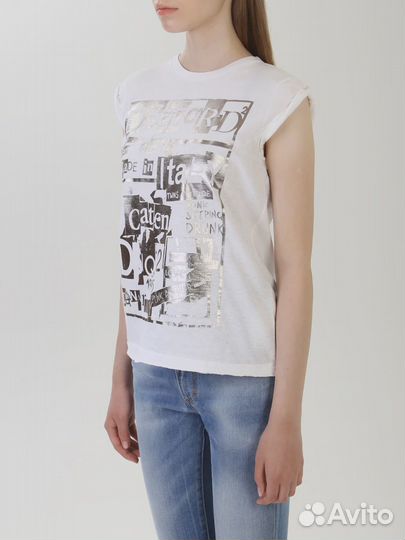 Хлопковая майка Dsquared2