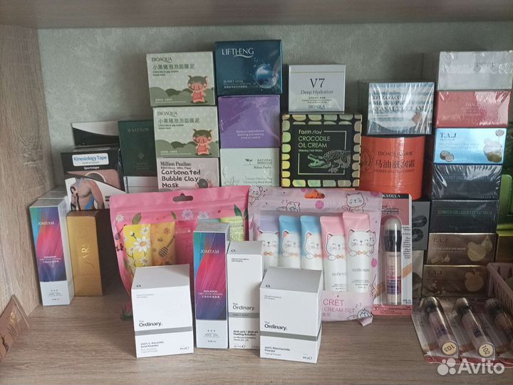 Пузырьковые маски,сыворотки, крем для лица