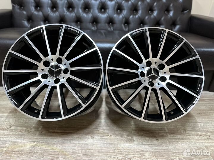 Новые разноширокие диски amg R19 5-112 8.5/9.5J