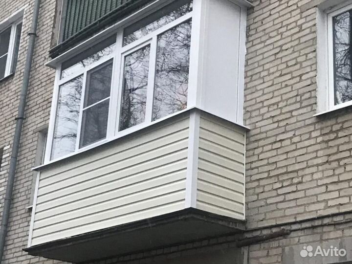 Балкон пластиковый окна пвх