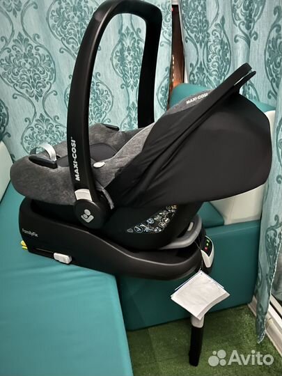 Автолюлька maxi cosi с базой isofix