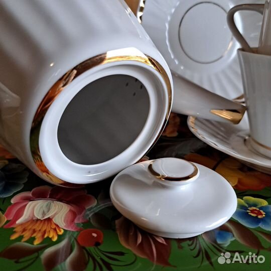 Чайник и две чайные пары, дфз, 50- е гг. СССР