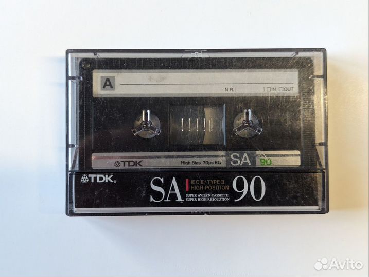 Аудиокассеты хром с записью TDK SA60 TDK SA90