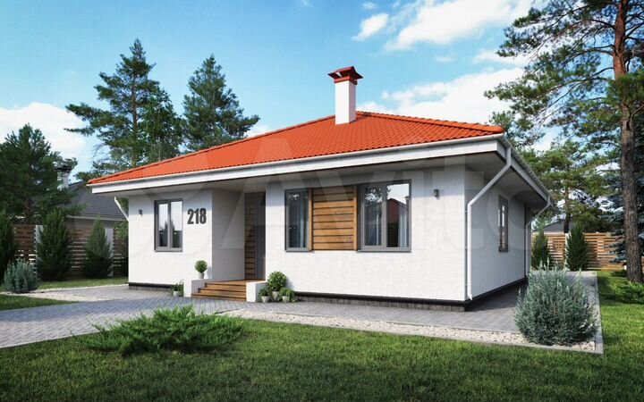 Дом 130 м² на участке 7 сот.