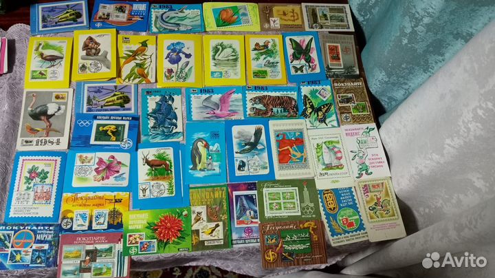 Календарики СССР