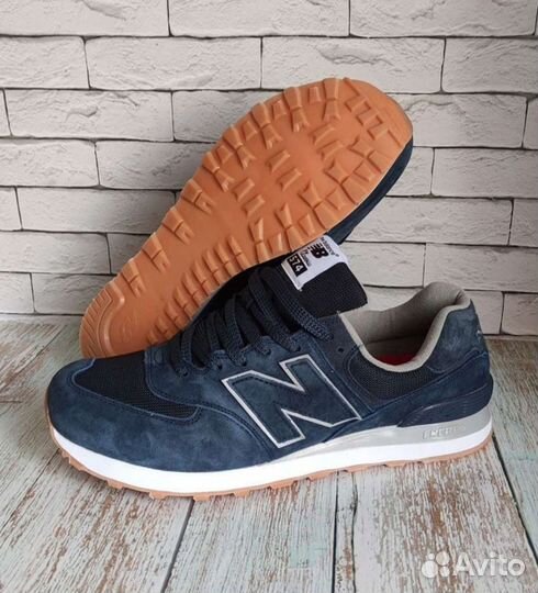 Кроссовки-Великаны замшевые NEW balance 574