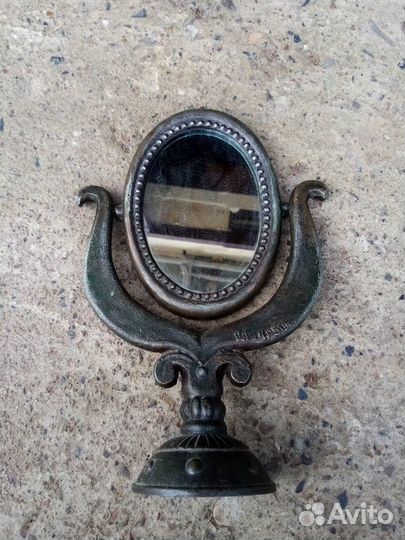 Зеркало настольное винтажное времени СССР