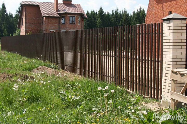 Забор под ключ