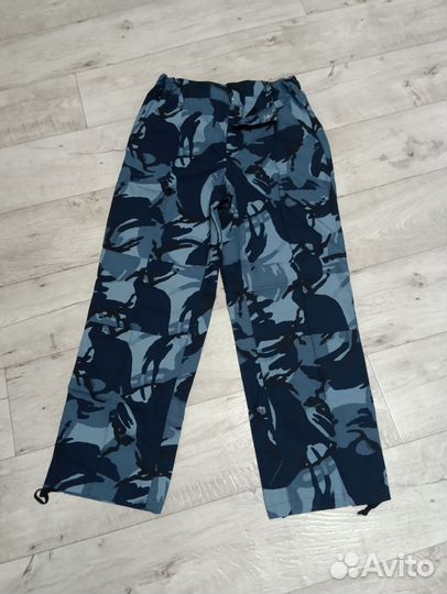 Камуфляжный костюм синий летний хлопок