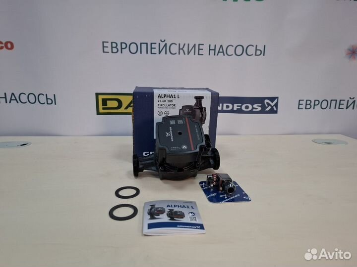 Циркуляционный насос Grundfos Alpha 1 L 25-60 180