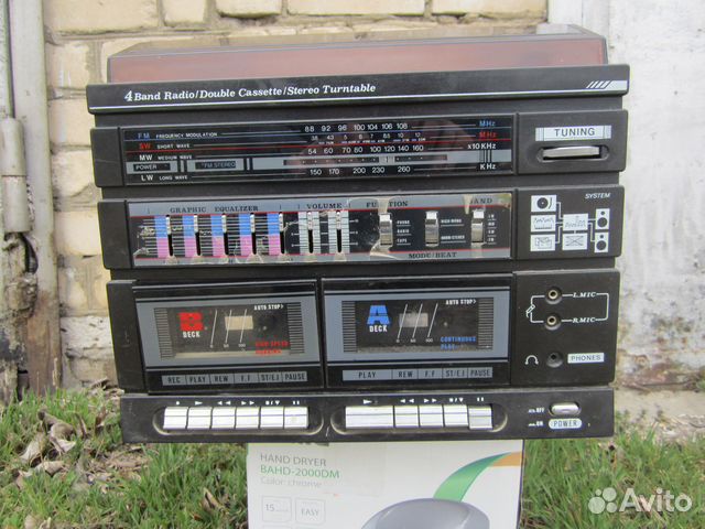 Аудиосистема 3 в1 из 90-х
