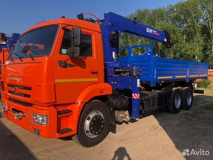 КамАЗ 65115 с КМУ, 2023