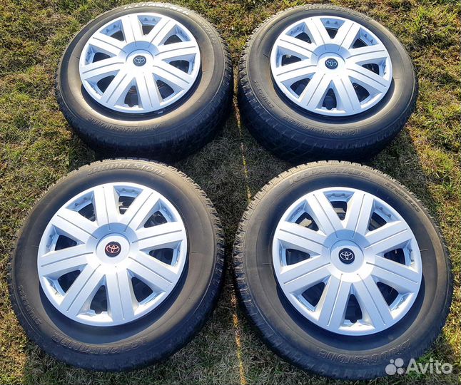 Диски Toyota R15 6J 5x114,3 б/п по РФ с колпаками