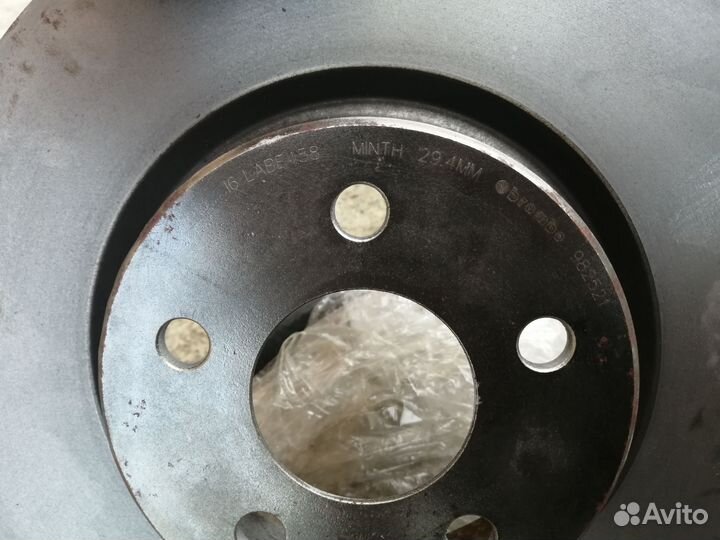 Тормозные диски передние mercedes glk