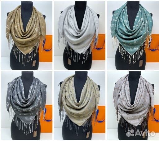 Платок Louis Vuitton качество Люкс 110/110