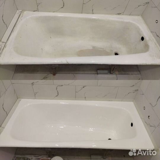 Реставрация ванн, раковин, подоконников