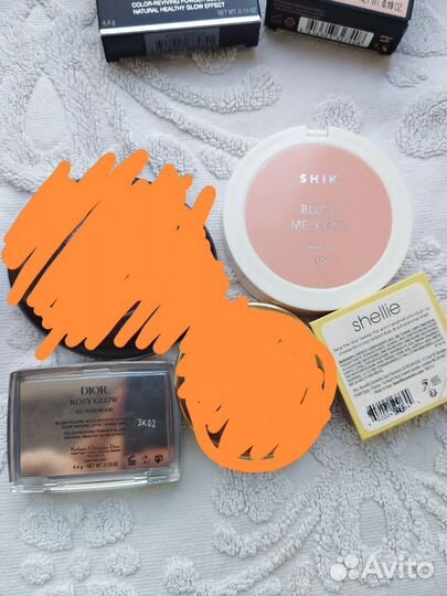 Румяна Dior, Shik, Shisheido, Benefit, Hourglass