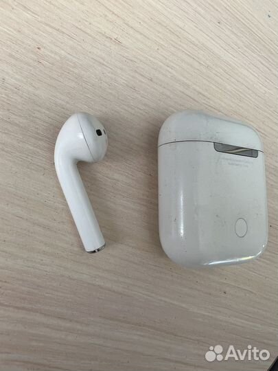 Airpods 2 наушник левый + кейс (оригинал)