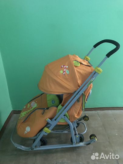 Санки-коляска Nika Kids