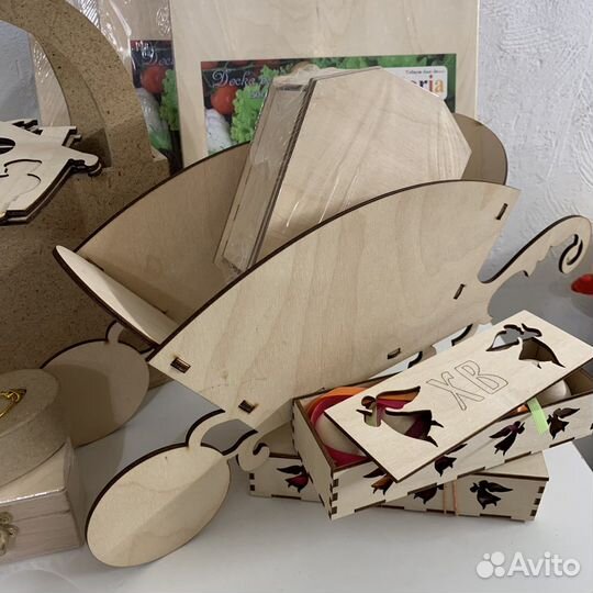 Заготовки деревянные для творчества