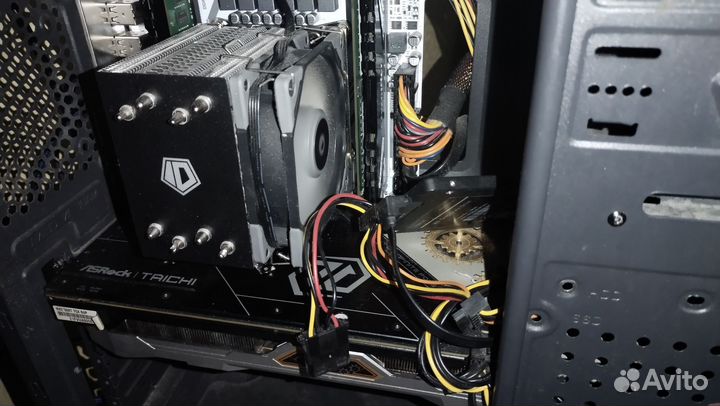 Игровой компьютер xeon e5 2670v3 +5700xt +48гб озу