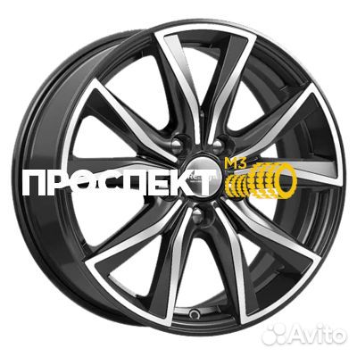 Диск 7x17/5x114,3 ET51 D67,1 кс867 Алмаз черный