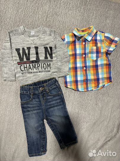 Джинсы,джемпер, рубашка